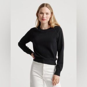 Quince Mongolian Shrunken Cashmere Sweatshirt - Various - New